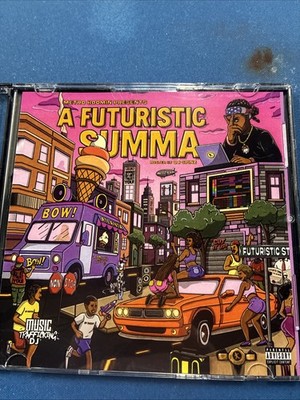 A Futuristic Summa Mixed Cd Slim Jewel Case Clear Case