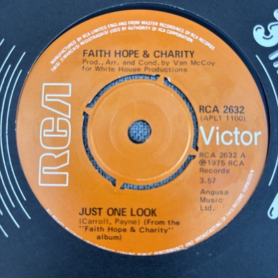 Faith Hope Charity - Just One Look