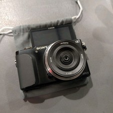 Sony NEX-3N 16.1MP Digital Camera Body Black + 7Artisans 18mm f6.3 Lens, 64GB SD
