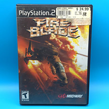 Midway Fire Blade Manual Included T NTSC-U/C Sony PlayStation 2 2002 Action