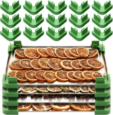 16 Pcs Original Tray Stackers Compatible with Harvest Right Freeze Dryer Trays -