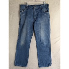 Dickies Carpenter Jeans Mens 38x32 Blue Denim Relaxed Heavyweight Work