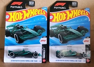 🔥🔥 Hot Wheels Aston Martin Aramco F1 Team 2026 K Case - lot of 2 🔥🔥