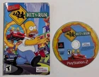 The Simpsons: Hit & And Run (Sony PlayStation 2 PS2) DISC With Manual*Resurfaced