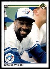 1990 Upper Deck Mookie Wilson Toronto Blue Jays #481
