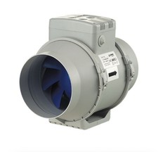 Turbo 150 mm Inline Mixed Flow High Airflow Duct Mounted Round Extractor Fan 6"