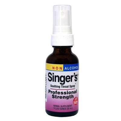 Herbs Etc. Singers Saving Grace Professional Strength Non-Alcohol Spray - Her...