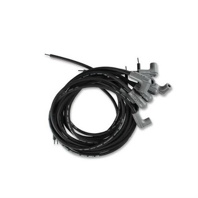MSD 31223 Black Super Conductor 8 Cyl, 90 Deg Plug, 90 Deg Plug
