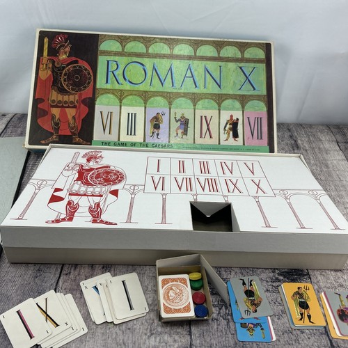 VINTAGE 1964 ROMAN X Caesars Board Game by Selchow & Righter - Picture 6 of 6