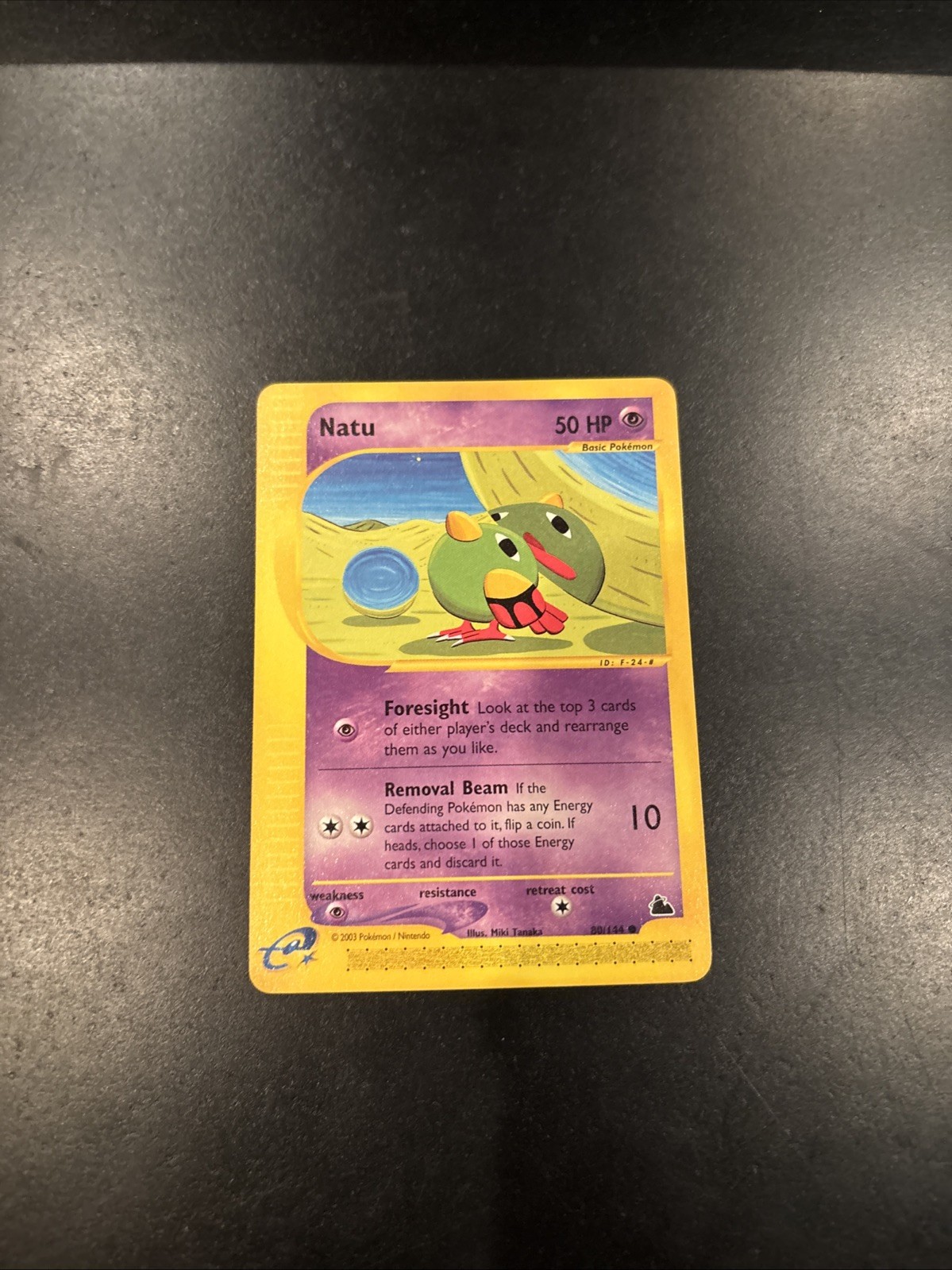 Natu 80/144 Pokemon Skyridge NM - 0360