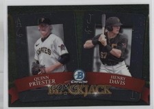 2022 Bowman Draft Blackjack Quinn Priester Henry Davis #BJ-10 7at