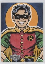 2025 Skybox Metal Universe Batman 1/1 Rob Demers Auto Sketch