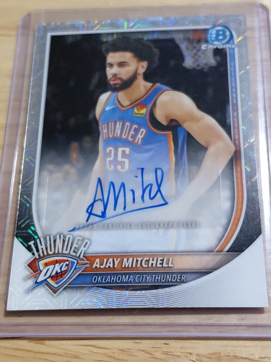 Bowman Basketball Oklahoma City Thunder Autographed Sports Trading 