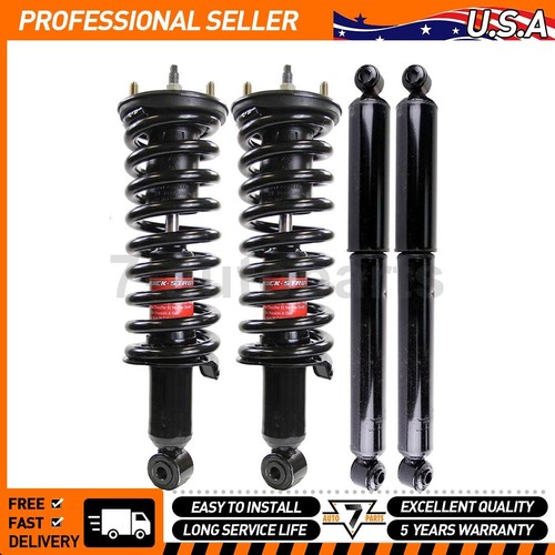 Sinwonparts 4PCS Complete Strut & Coil Spring Assembly Kit For 2010-2013 Kia Forte – Front & Rear, Direct Fit, 1-Year Warranty