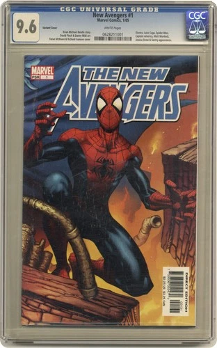 New Avengers 1C McNiven Variant CGC 9.6 2005 0628211001