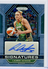 Lauren Jackson HOF  2023 WNBA Panini Signature Prizm Certified Autograph Auto