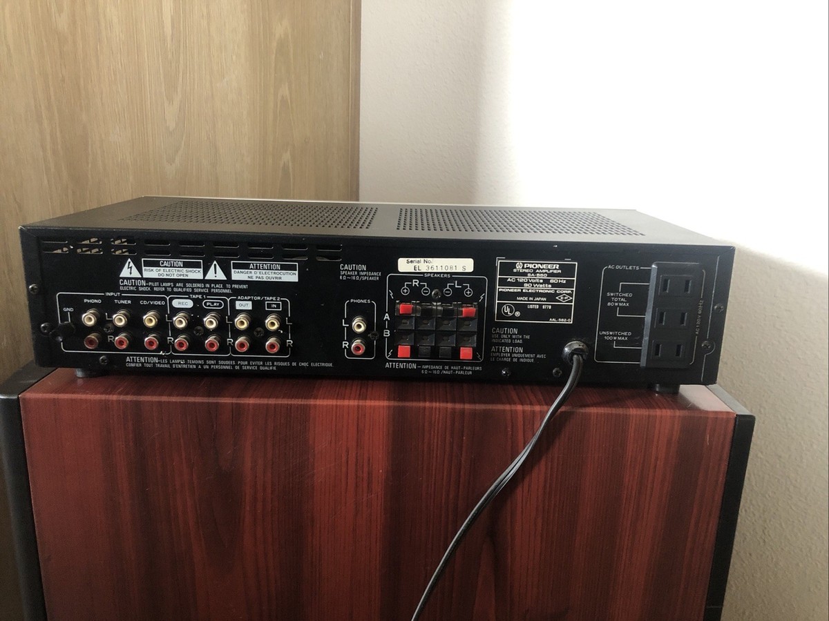 Ampli Pioneer SA 520 - Label Emmaüs