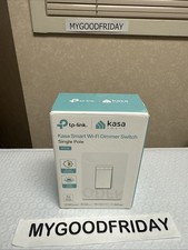 1 Pack Kasa Smart Dimmer Switch HS220, Single Pole, Needs Neutral Wire, 2.4GHz
