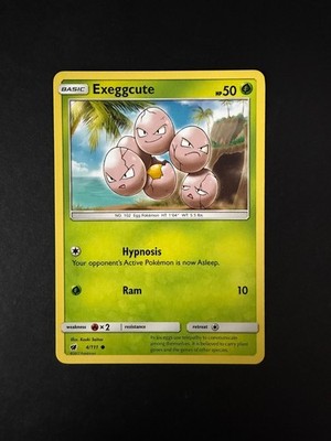 Exeggcute Common SM - Crimson Invasion 4/111 LP