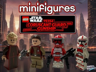 LEGO  Star Wars 75354   Minifiguren der Coruscant-Wachen   Coruscant Gunship