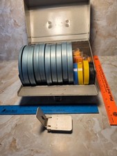 8mm Home Movie Reels in Metal Case 1956-58 Vintage Xtra's