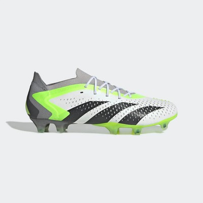 Adidas Predator Accuracy.1 Low FG Soccer Cleats White Black GZ0032 Mens Sz 11.5
