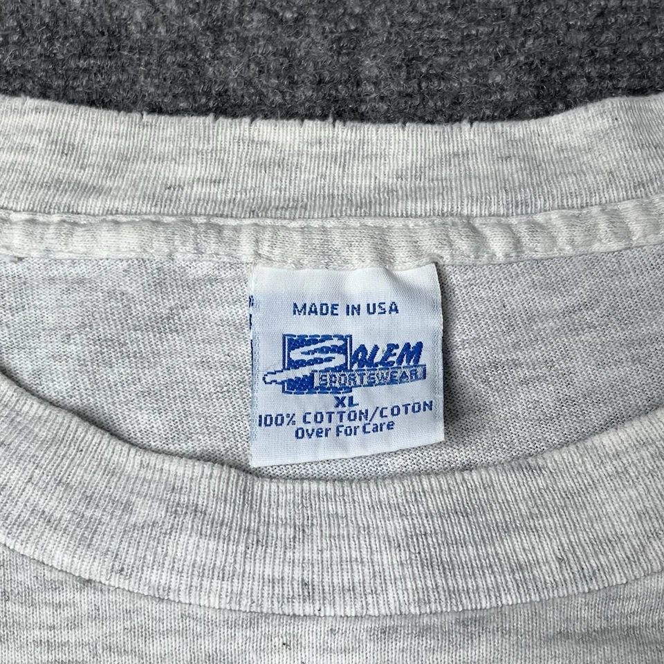 Vtg 1992 NBA Allstar Caricature T-shirt Mens Xl Magic Johnson Barkley Bird Tee - Image 3 of 4