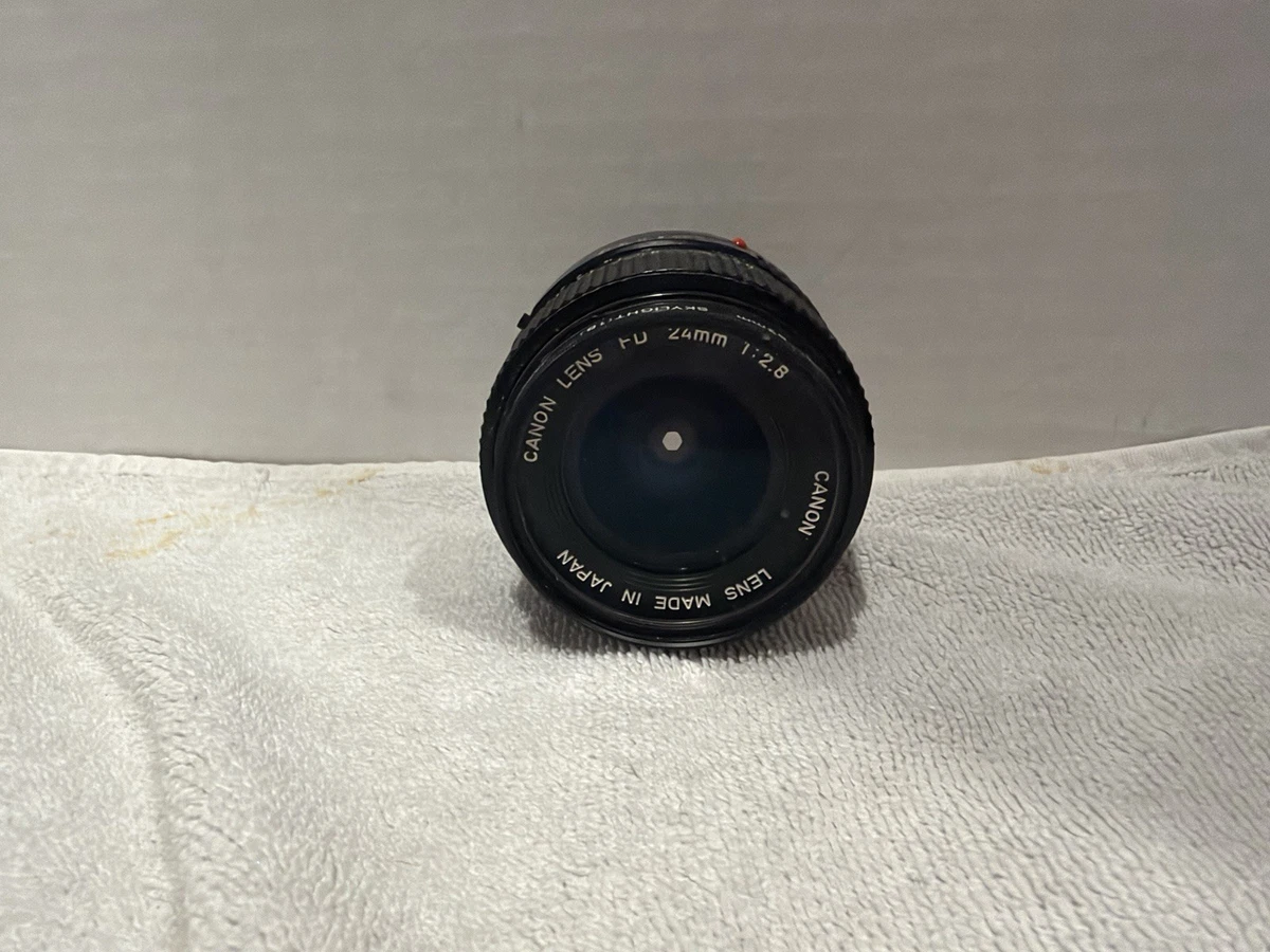 25+ Canon FD f/2.8 Camera Lenses 24mm Focal for sale | Updated Oct
