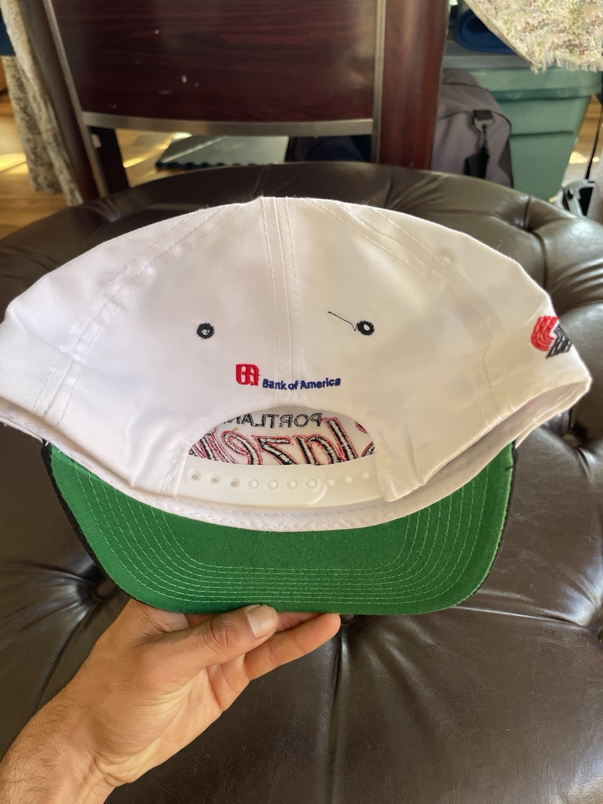 Blazer Vintage SnapBack Scripted White Twill Snap… - image 5