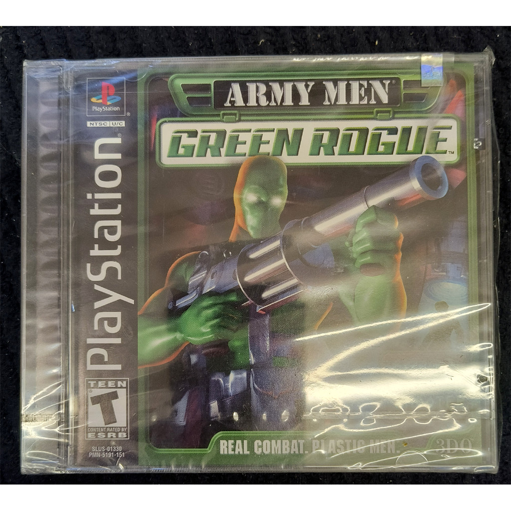 Army Men: Green Rogue (PS1, PSX) Playstation 1 NEW