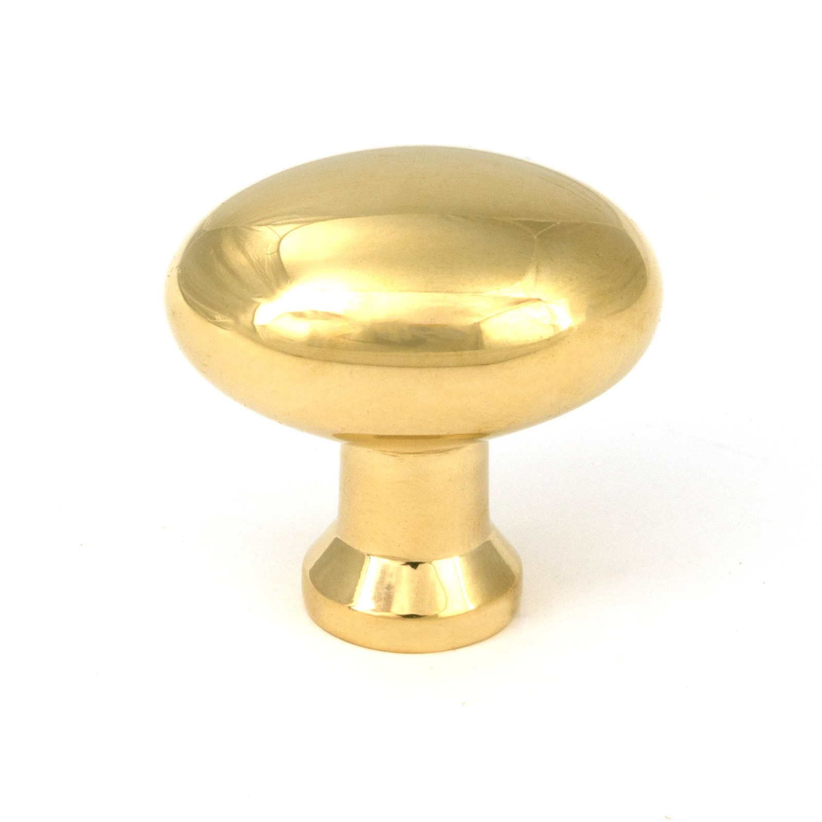 From The Anvil 51225 Polished Brass Moore Cabinet Knob - 38mm