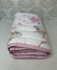 Pottery Barn LoveShackFancy Floral Bow Patchwork Embroidered Standard Sham NWOT