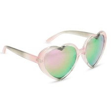 Polarized Heart Shaped Oversized Vintage Retro Fashion Love Classic Elegant F...