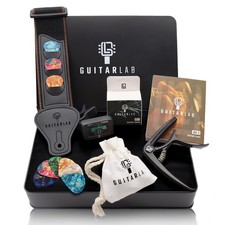 Guitar Accessories Kit Strap Capo Tuner And Picks Set For Acoustic Electric Bass