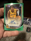 Topps 2025-26 Bowman Chrome Adou Thiero Green Mojo RC Auto #BCA-AT 09/99 Lakers
