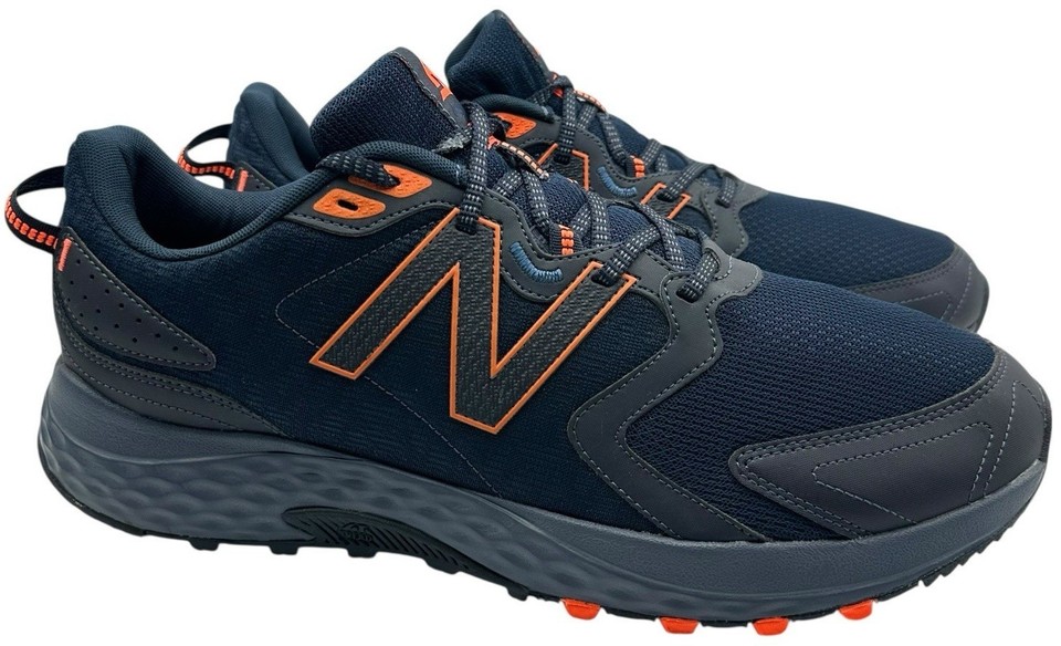 Men\'s 11.5 4E - New Balance 410 MT410RD7 Trail Running Shoes Blue Orange 410v7 s-l1200.jpg main image 2