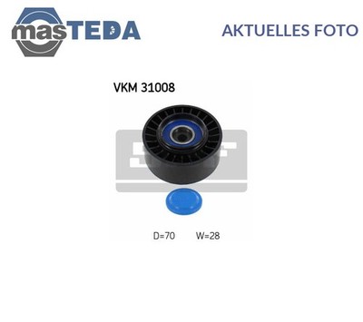 VKM 31008 UMLENKROLLE KEILRIPPENRIEMEN RECHT SKF FÜR AUDI A4,A5,A6,Q5,B7,B8,B6