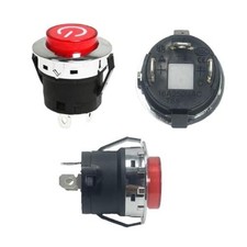 2 Pcs Power Button Switch Push Start for Ride On Car Replacement Parts