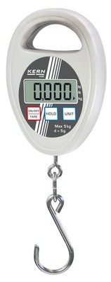 KERN Hängewaage HDB 5K5N Wägebereich 5 kg Ablesbarkeit 5 g Hold-Funktion Waage
