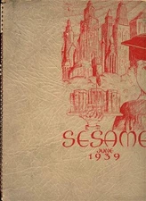 Sesame 1939 Yearbook South Hills High School Pittsburgh Pennsylvania 