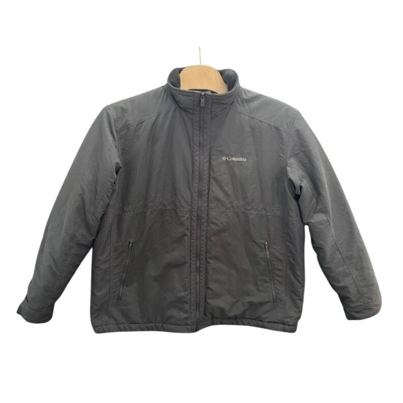 Columbia Mens XXL Gray Fleece Lined Full Zip Jacket 1531881056-XXL