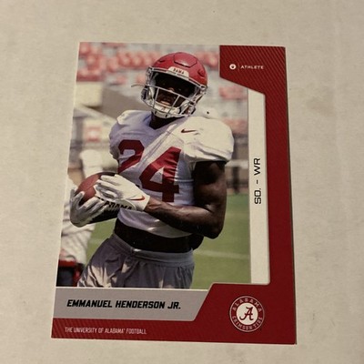 2023 ONIT Alabama Crimson Tide FOOTBALL card EMMANUEL HENDERSON JR