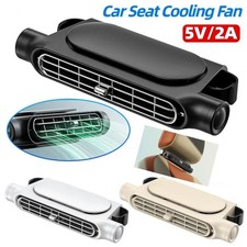 Usb Car Seat Cooling Fan Headrest Rear Front 3 Speed Adjustable Air Cooler