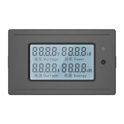 DC6-200V 20A 50A 100A Multi-functional Voltmeter Ammeter Digital LCD Power Meter