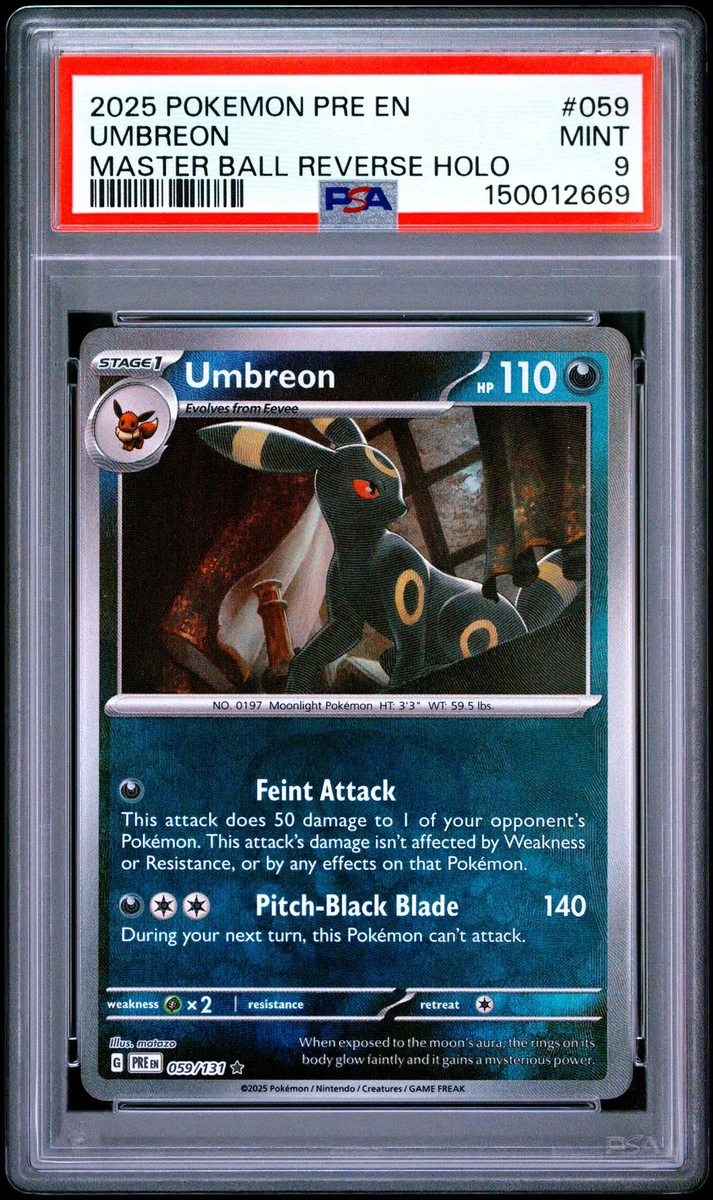 Отдельные коллекционные карточные игры Umbreon Pokémon TCG