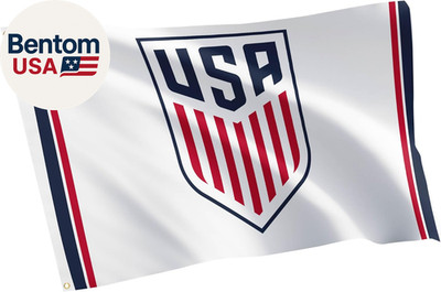 US Soccer Flag USMNT United States Men'S National Team 100% Polyester Indoor Out