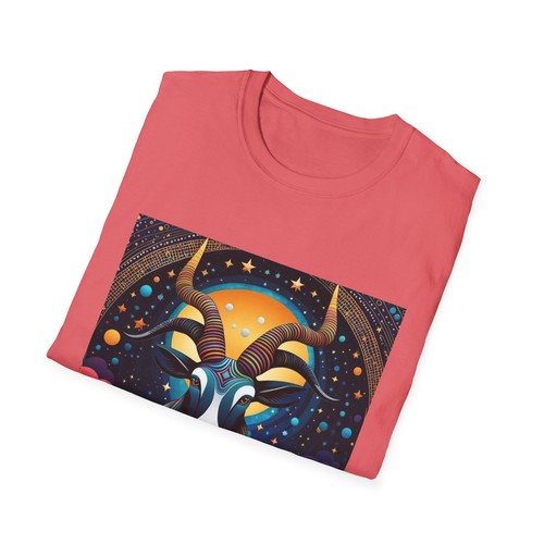 Mystical Goat Unisex T-Shirt, Astrology Shirt, Zodiac Apparel, Unique Gift, - Picture 5 of 53