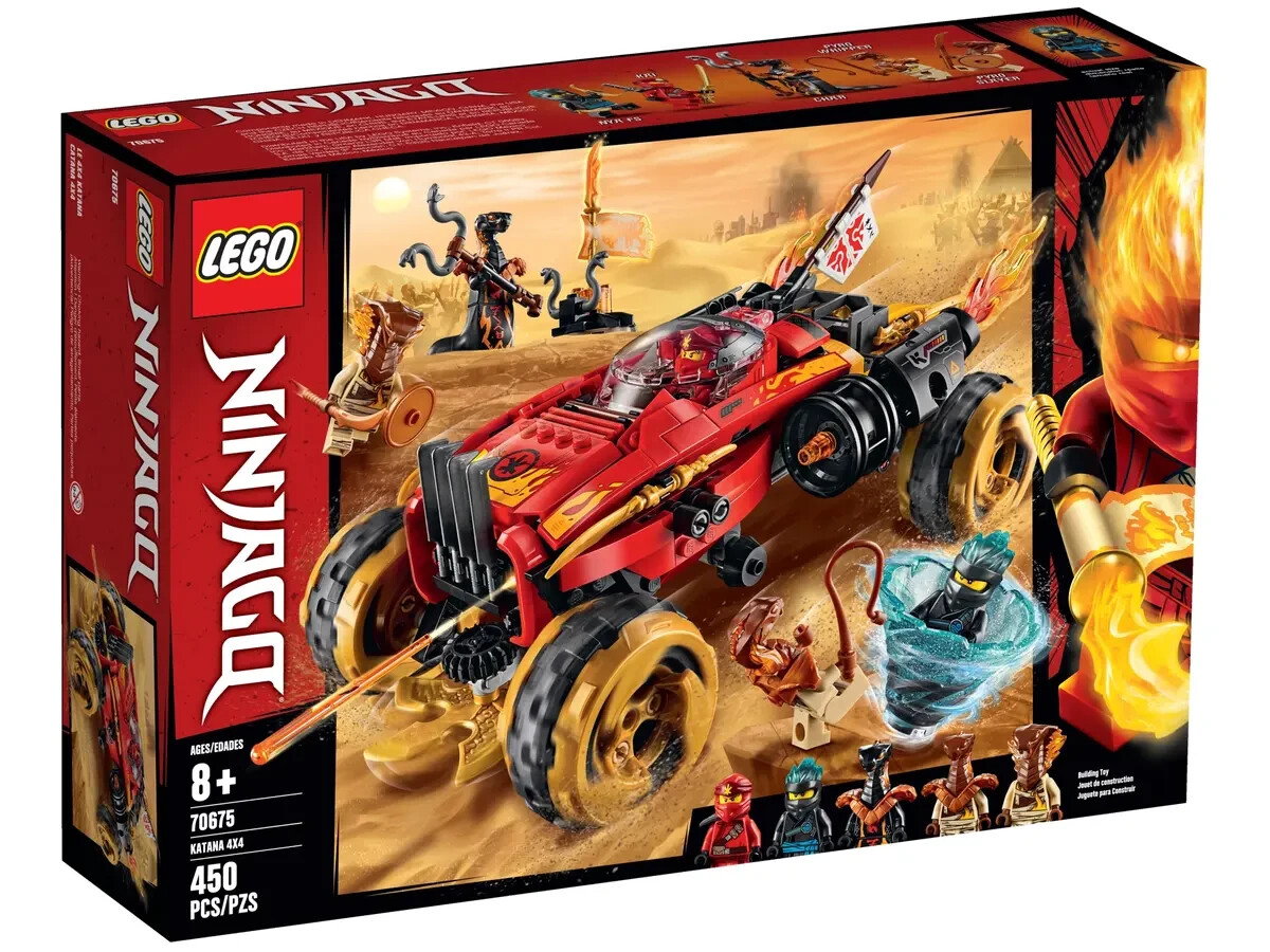 Lego Katana 4x4 70675 NINJAGO Minifigure Building set