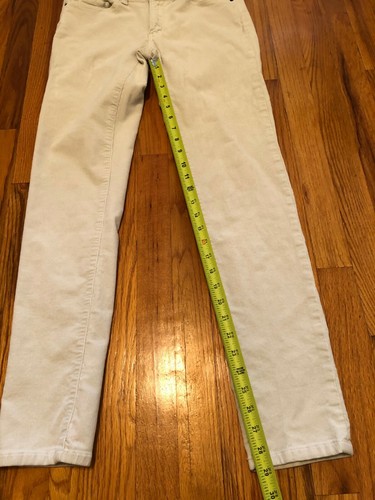 Patagonia Women's Fitted Organic Cotton Corduroy Pants (55055) White - size 28 - Picture 9 of 9