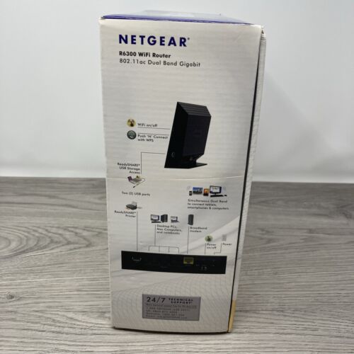 Netgear R6300 WiFi Router R6300 Dual Band Gigabit 1750 Mbps - Picture 6 of 8